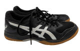 Asics Gel-Rocket 9 Womens‎ 8.5 Black White Gum Indoor Court Shoes 1072A034 Photo 0