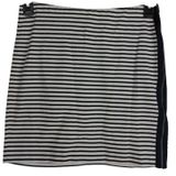 Madewell Navy White Striped Mini Skirt French Girl Coastal Preppy‎ Size Small Photo 0