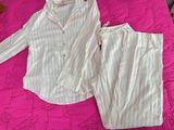Pink Stripe Pajamas Set Photo 0