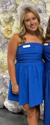 Blue mini dress  Photo 0