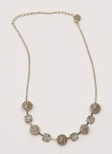 Icing‎ Rhinestone Silver Tone Chain Necklace Elegant Fashion Jewelry Photo 0