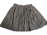 Fashion Maps Womens Black Elastic Waist Pleated Flared Mini Skirt Skater Style Photo 0