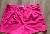 Edikted Hot Pink High-Waist Tailored Women’s‎ Shorts Photo 0
