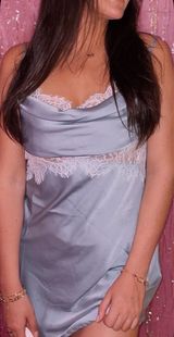 Forever 21 Lace Dress Satin Mini Photo 0