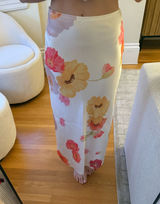 Floral skirt White Photo 0