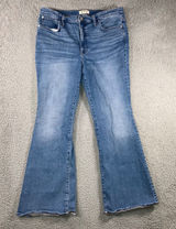 Madewell Jeans Women 30 High Rise Flare Leg Medium Wash‎ Denim Pants Photo 0