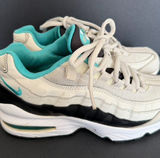 Nike Air Max 95 GS 'Light Bone Turquoise' Sneakers Size 5Y/ Womens 7 Photo 0