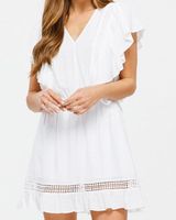 A New Day dress nwot white Victorian style XL Photo 0