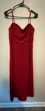 Red Abercrombie Dress Photo 0