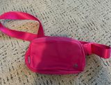 Lululemon Athletica Sonic Pink Crossbody Bag for Everyday Use Photo 0