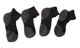 Smartwool PhD Ankle Socks Womens M Gray Excellent Merino Wool 2 Pair Lot Photo 0