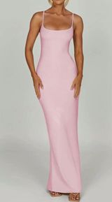 Backless Cami Dress Pink Size XS Photo 0