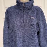 Patagonia Los Gatos 1/4 Zip Fleece Pullover Jacket Navy Blue 25890 Women Medium Photo 0