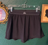 Alo Match Point Tennis Skort Size Medium Black Photo 0
