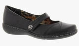 Soft style by hush puppies black leather mary Jane Shoes size 8.5‎ Photo 0