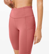Lululemon Fast and Free Shorts 10” in Cool Cherry Tint Rose Pink size 4 Photo 0