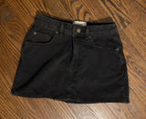 Urban Outfitters Black Jean Skirt Photo 0