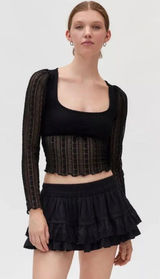 Kimchi Blue Lace Long Sleeve Photo 0