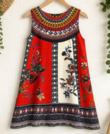 Maeve Anthropologie Cirque Swing Dress XS Petite Multicolor Floral Artsy Boho Photo 0