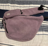 Free People Movement Overachiever Sherpa Sling Crossbody Bag Purple Lavender Photo 0