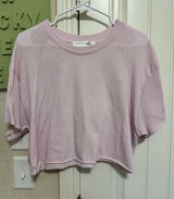Pink cropped tee Photo 0