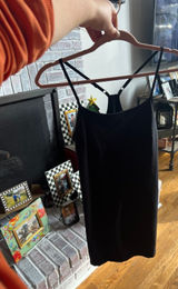 All‎ in motion woman's black dress XS nwot Photo 0