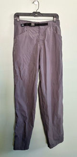 WomenS VTG prAna Lightweight Hiking Summer Waist Pants Made in USA Sz M Photo 0
