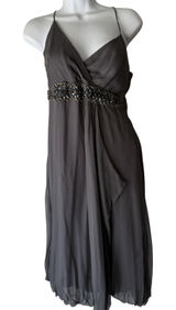 Wendy Katlen Dress Y2k 6 Silk Beaded Waist Formal Gown Chiffon Fairy Unique‎ Photo 0