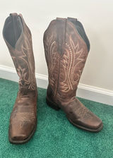 Brown Cowboy J.B. Dillon boots Size 6 Photo 0