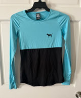 PINK Victoria's Secret Turquoise Blue Ultimate T‑Shirt Size Small Photo 0