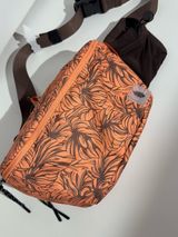 NWT FP Movement by Free People Happy Packer Sling Orange Floral Print Waist Bag Photo 0