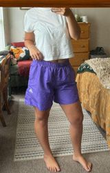 Adidas Purple Soccer Shorts Photo 0