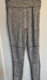 Gymshark Seamless Leggings Womens Gray Snake Print Athletic Workout Size M Photo 0