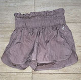 Free People FP Movement The‎ Way Home High Rise Lined Shorts Size S Pink 2" Photo 0