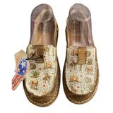 NWT Ariat x Sendero Cruiser Shoes 7 Copper Metallic Nueces Western Cowgirl Rodeo Photo 0
