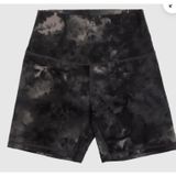 Nfinity Cheer Super Soft 6" Biker Shorts in Black Tie Dye Photo 0