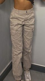 Garage Tan Cargo Jogger Photo 0