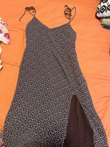 Abercrombie brown floral dress Photo 0