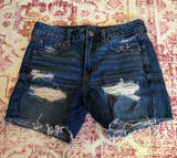 American Eagle Dark Wash Shorts Photo 0