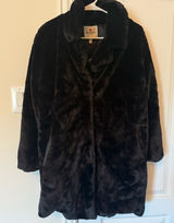 Urban republic women’s faux fur long coat Photo 0