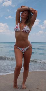 Floral Bikini Multi Size M Photo 0