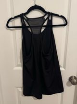 Black sleeveless workout top Size M Photo 0
