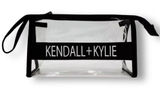 New‎ Kendall + Kylie Clear Makeup Bag Transparent Cosmetic Travel Pouch Case Y2K Photo 0