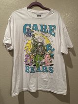 NWOT Care Bears White 80s Cartoon Afternoons Graphic T-Shirt Sz XL Photo 0