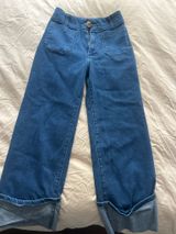 Maeve Anthropologie Jeans The Colette Cropped Wide-Leg Photo 0