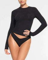 SKIMS Cotton Jersey Long Sleeve T-Shirt S Photo 0