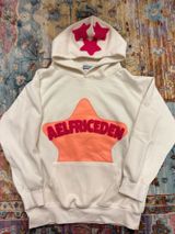 Aelfric Eden Hoodie Pink Star Cream Photo 0