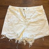 Alter state white Jean shorts Photo 0