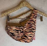Victoria’s Secret Animal Print One Shoulder Bikini Top Photo 0