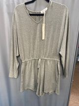 She + Sky Woman's Romper with pockets size medium NWT b58 Photo 0
